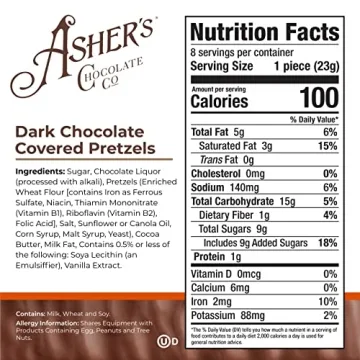 Asher's Gourmet Chocolate Pretzels - Sweet and Salty Treats