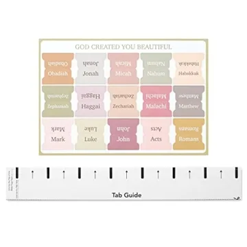 Mr. Pen Bible Tabs Set - 75 Durable Boho Tabs for Study