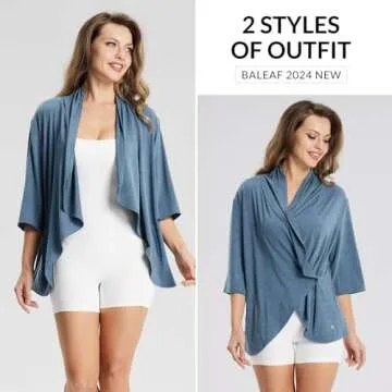 BALEAF Women's Lightweight Open Front Cardigan for Summer