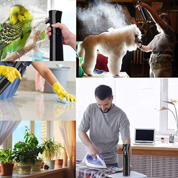 Noverlife 300m/10oz Hair Spray Bottle, Continuous Ultra Fine Mist Water Spray Bottle, Fine Mister Sprayer Kettle for Plants Pets Showering Home Cleanup