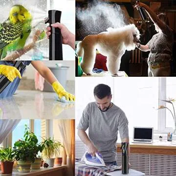 Noverlife 300m/10oz Hair Spray Bottle, Continuous Ultra Fine Mist Water Spray Bottle, Fine Mister Sprayer Kettle for Plants Pets Showering Home Cleanup