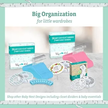 Baby Nest Designs Closet Dividers for Baby Clothes