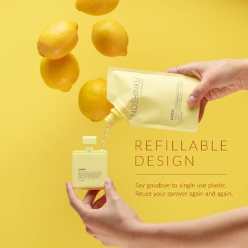 Noshinku Pocket Hand Sanitizer Refill Kit with Lemon Scent