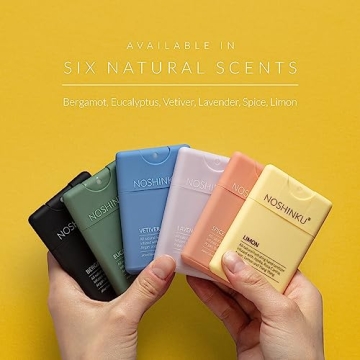 Noshinku Pocket Hand Sanitizer Refill Kit with Lemon Scent