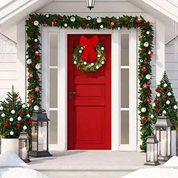 Aneco Christmas Bows for Festive Decoration Needs