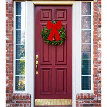 Aneco Christmas Bows for Festive Decoration Needs