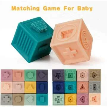 Educational Sensory Building Blocks for Babies