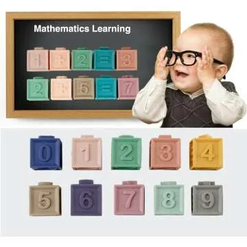 Educational Sensory Building Blocks for Babies
