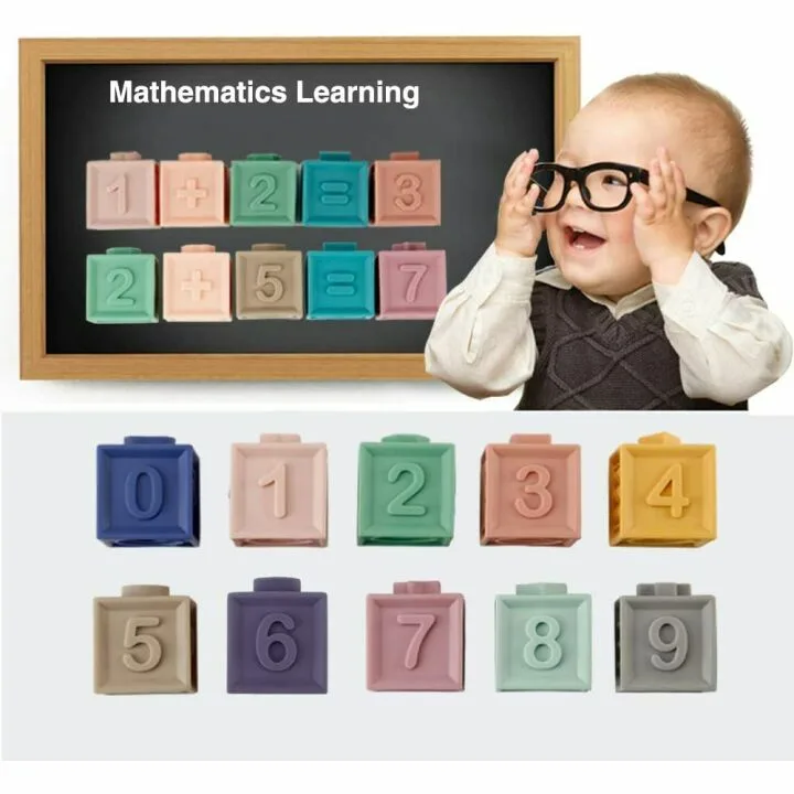 Educational Sensory Building Blocks for Babies