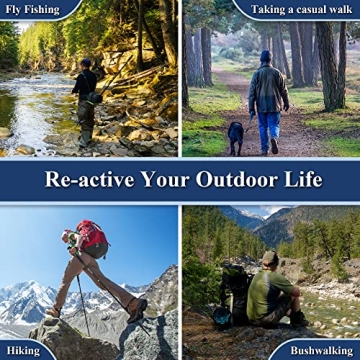 TheFitLife Trekking Poles - Lightweight Anti-shock Adjustable Hiking Poles