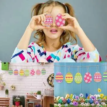 Unfinished Egg Wooden Cutouts for Easter Crafts