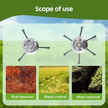 Durable Steel Wire Grass Trimmer Head for Efficient Weeding
