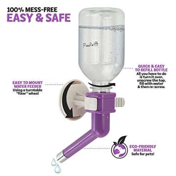 Poodle Pet Water Feeder - Easy Hydration for All Pets