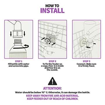 Poodle Pet Water Feeder - Easy Hydration for All Pets