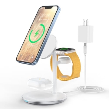 Ultimate 3 in 1 Wireless Charging Station for iPhone, Apple Watch, AirPods
