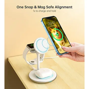 3 in 1 Wireless Charging Station for Apple Devices