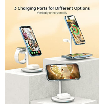 3 in 1 Wireless Charging Station for Apple Devices