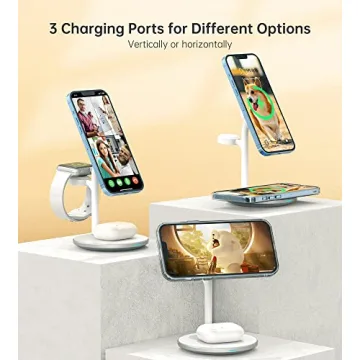 3 in 1 Wireless Charging Station for Apple Devices