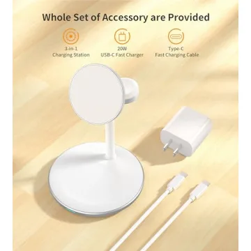 3 in 1 Wireless Charging Station for Apple Devices