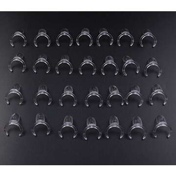 Finger Angel Clear Nail Display - 100 Tips for Artistry