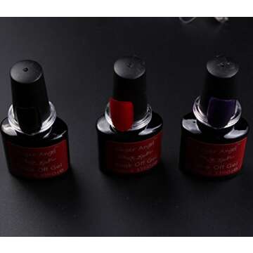 Finger Angel Clear Nail Display - 100 Tips for Artistry