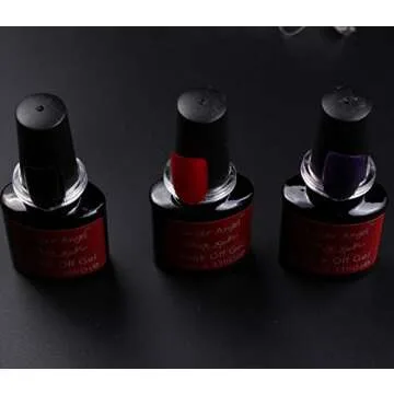 Finger Angel Clear Nail Display - 100 Tips for Artistry