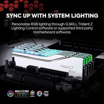 G.SKILL Trident Z5 Royal 32GB DDR5 RAM 6400MT/s UDIMM