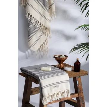 DEMMEX Ultra Soft Turkish Bath Towel - Organic Cotton Luxury