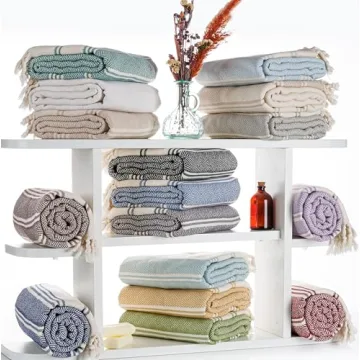 DEMMEX Ultra Soft Turkish Bath Towel - Organic Cotton Luxury