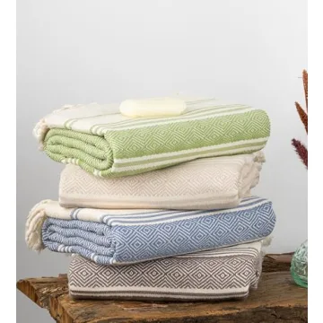 DEMMEX Ultra Soft Turkish Bath Towel - Organic Cotton Luxury