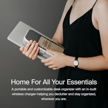 Orbitkey Nest Portable Desk Organizer with Wireless Charging