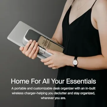 Orbitkey Nest Portable Desk Organizer with Wireless Charging