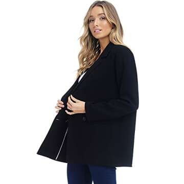 Stylish Alexander + David Women's Loose Blazer Jacket