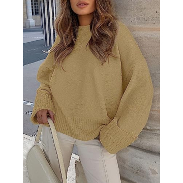 Shop ANRABESS Women's Oversized Sweater for Fall 2024