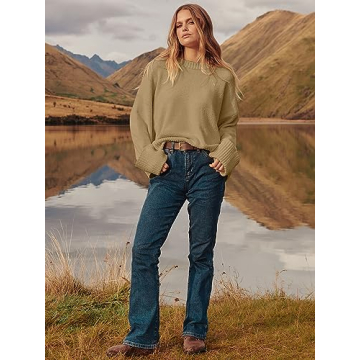 Shop ANRABESS Women's Oversized Sweater for Fall 2024