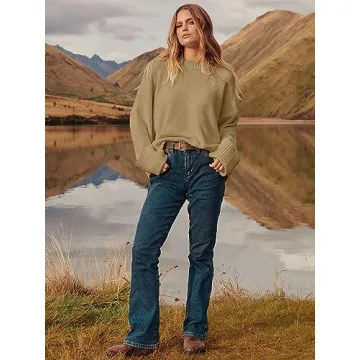 Shop ANRABESS Women's Oversized Sweater for Fall 2024