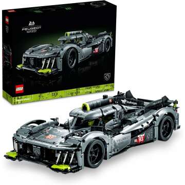 LEGO Technic Peugeot 9X8 24H Le Mans Hybrid Hypercar 42156 Kit
