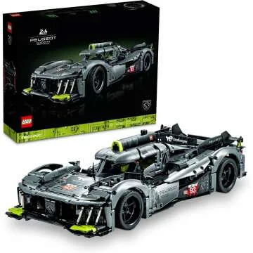 LEGO Technic Peugeot 9X8 Hybrid Hypercar Model Kit
