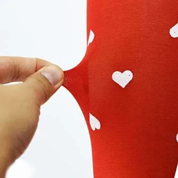 SUMERSHA Heart Love Over Knee Stockings for Women