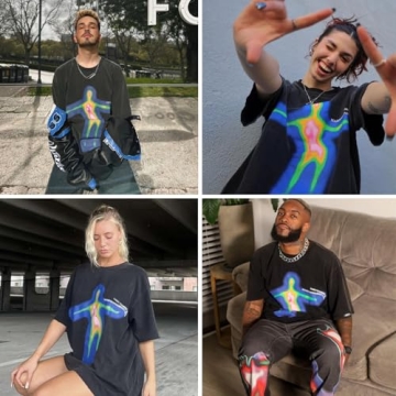 Aelfric Eden Oversized Tee - Trendy Casual Cotton Top