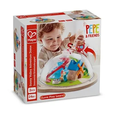 Hape Sunny Valley Adventure Dome Magnetic Maze Toy for Kids