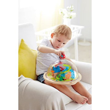 Hape Sunny Valley Adventure Dome Magnetic Maze Toy for Kids