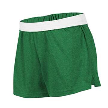 Soffe Juniors' Authentic Short Heather Kelly Green