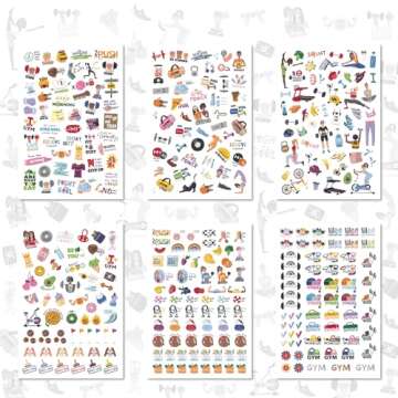 Workout & Fitness Stickers Pack - 1800+ Motivational Stickers