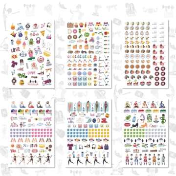 Workout & Fitness Stickers Pack - 1800+ Motivational Stickers