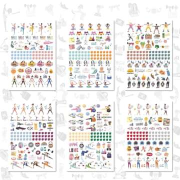 Workout & Fitness Stickers Pack - 1800+ Motivational Stickers