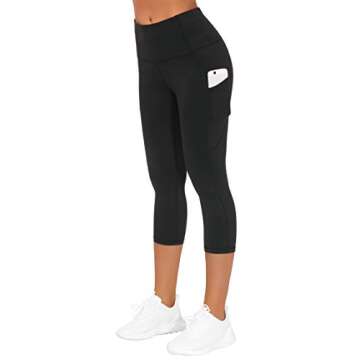 High Waist Yoga Pants with Pockets for Women