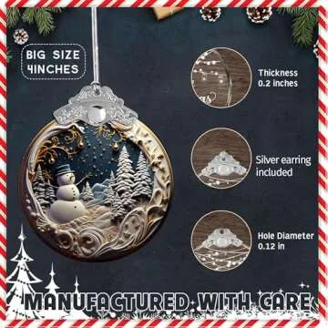 Unique Christmas Ornaments 2024 for Festive Decor