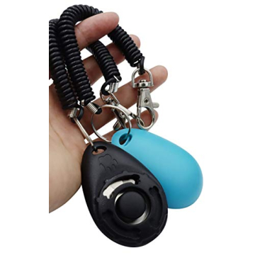 HoAoOo Pet Training Clicker with Wrist Strap for Dogs
