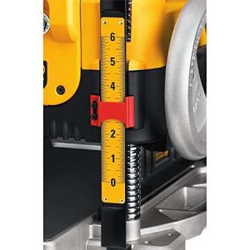 DEWALT Planer, Thickness Planer, 13-Inch, 3 Knife for Larger Cuts, Two Speed 20,000 RPM Motor, Corded (DW735)